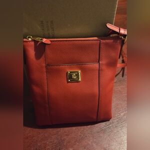 Ralph Lauren Cowhide Leather Crossbody Bag